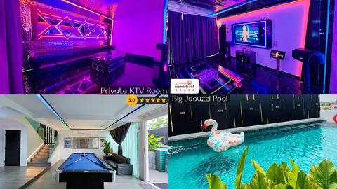 KidsPlayGround+ KTV+Pool+BBQ(26pax)12min to Jonker