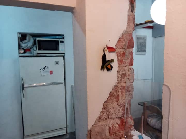 Departamento tipo suite con patio en Villa Ortúzar