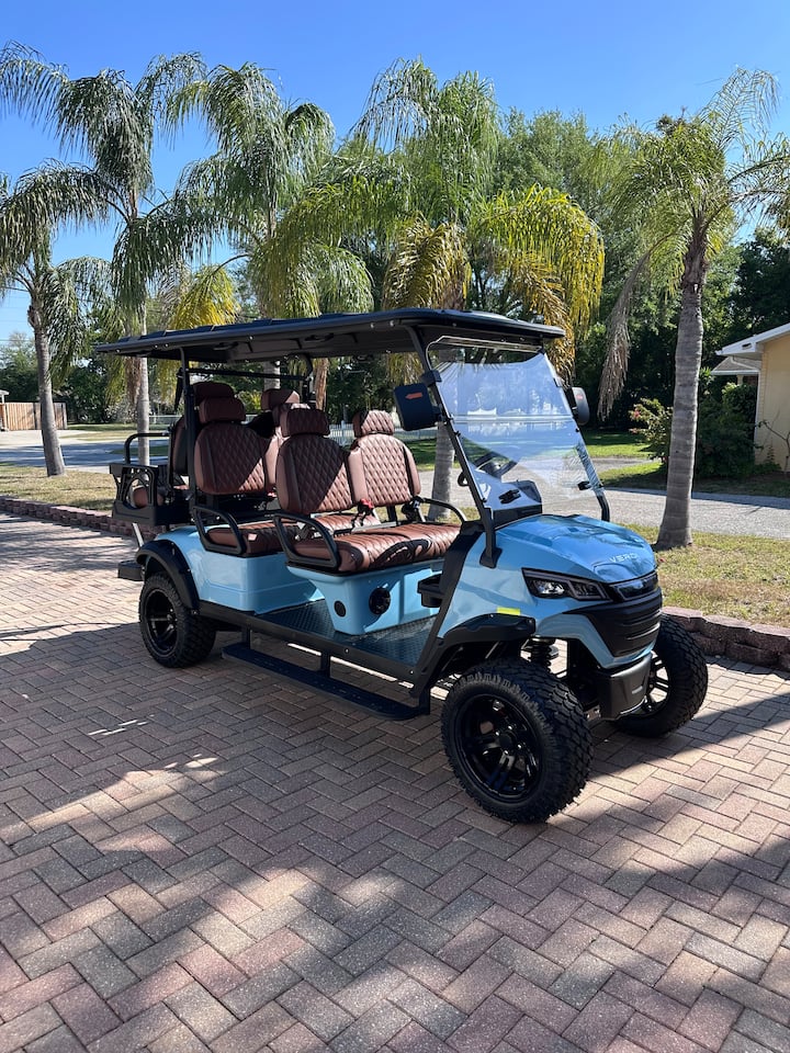 Mini Golf Heated Pool 1 Mile 2 Beach W Golfcart - Indian Shores, FL
