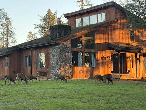 ༺ Fern Ridge Owl's Nest | Lakeview | Wine Country༻