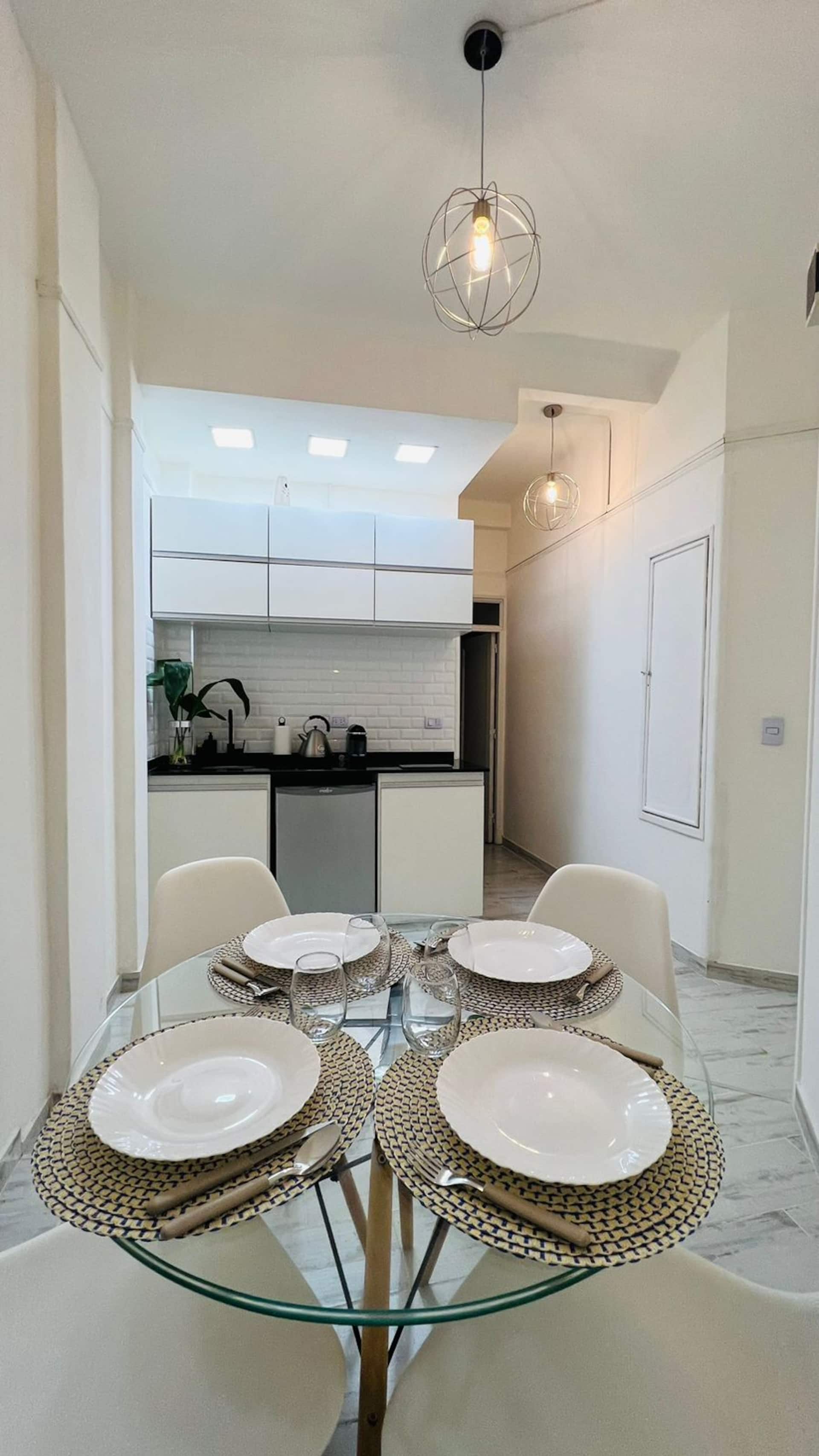 Apartamento de dois ambientes em San Nicolás de frente para o Obelisco