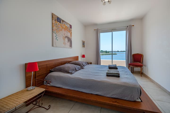 Chumba cha kulala 2 juu, kitanda 140