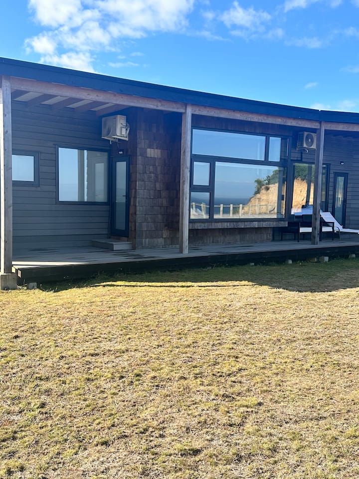 Chiloé Island, Corona Lighthouse, Ancud. Ocean view.