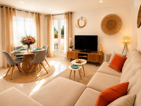Airbnb con mejor rendimiento: Apartment with private terrace in Mogro beach. en Miengo