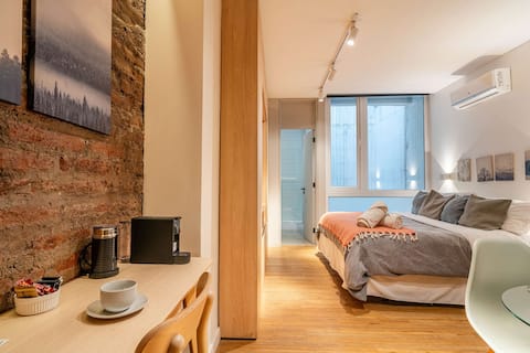 HOM 1-bed with air conditioning · Lastarria