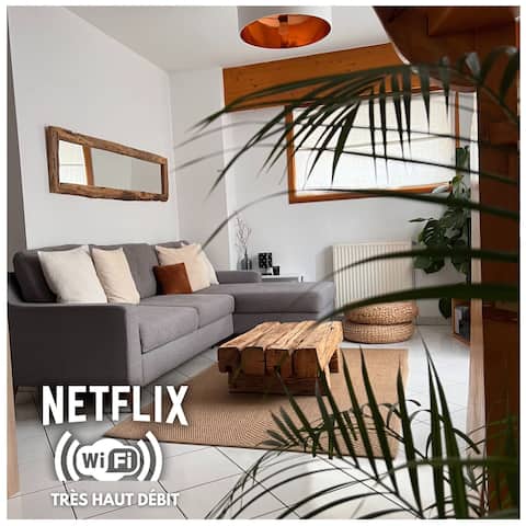 Duplex Terrace & Center by AlpenlySallanches