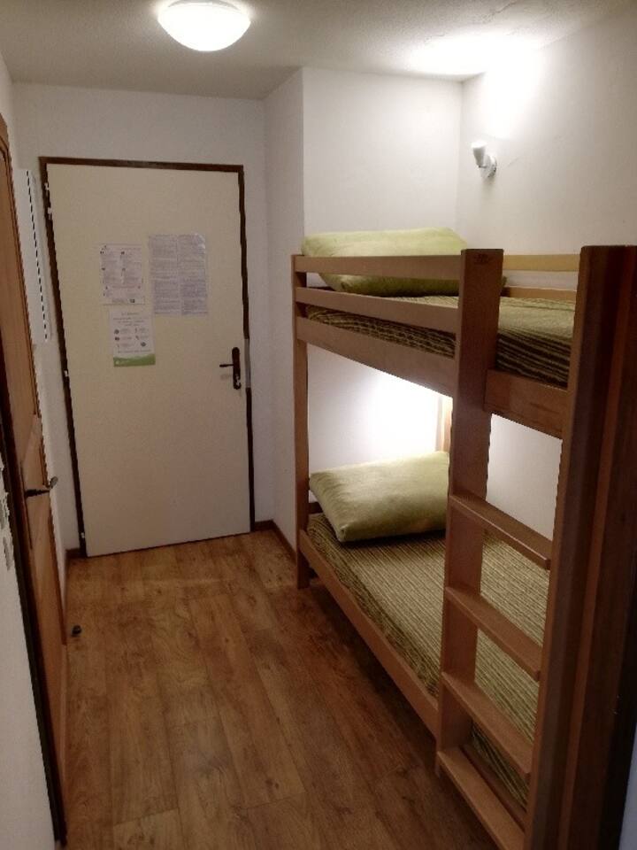 Krevate marinarë në cepin e malit në hyrje të studios