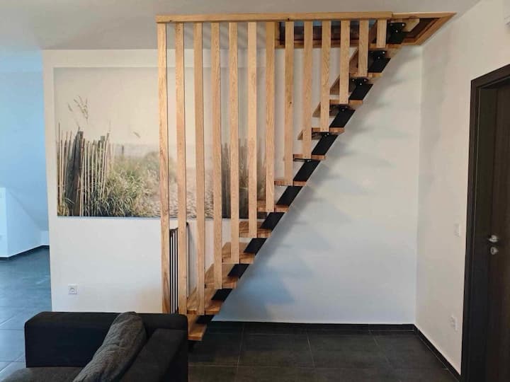 This newly created, secure stair-accessible little private area is a favorite among young people.