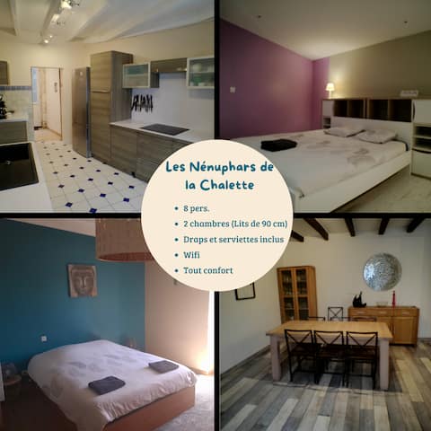 200 m² house - 8 people near Futuroscope