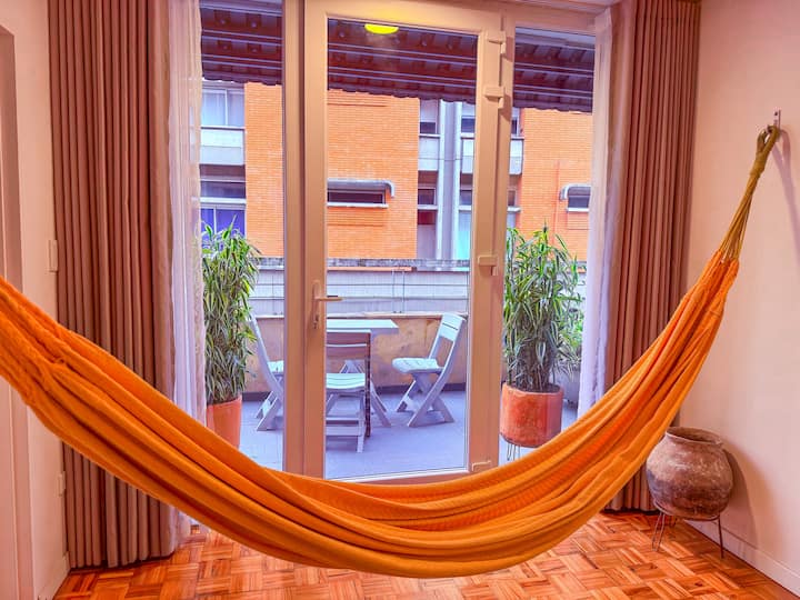 Apt Private Terrace | Downtown | Bulevar Del Río - Cali