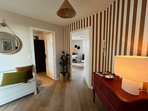 Annonce Airbnb populaire: Le nid Ludé Bright and cozy apartment à Cherbourg En Cotentin