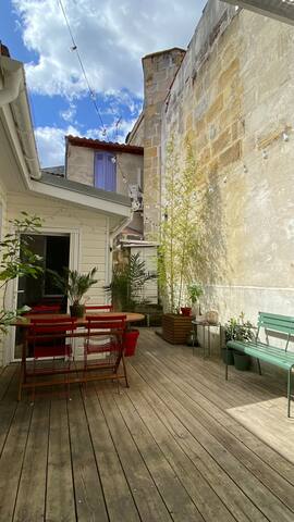 Maison familiale, parking et extérieur