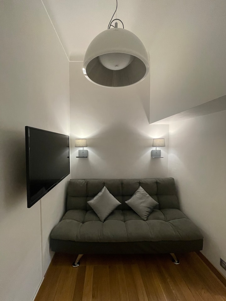 Cosy and elegant sleeping area

