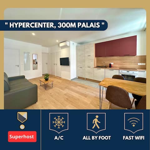 Top performing Airbnb: The Walker : Palais, Croisette & Beaches at 300m in Cannes