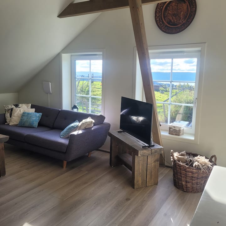 Skvelý výhľad na Randsfjord a vidiek! 