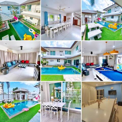 Cozy pool villa