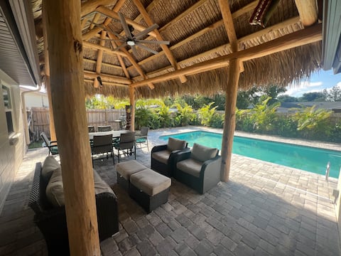 The TiKi house with POOL