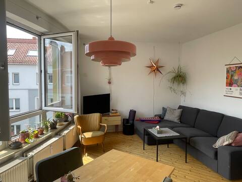 Erfolgreiche Airbnb-Immobilie: Apartment with great view in Linden Nord