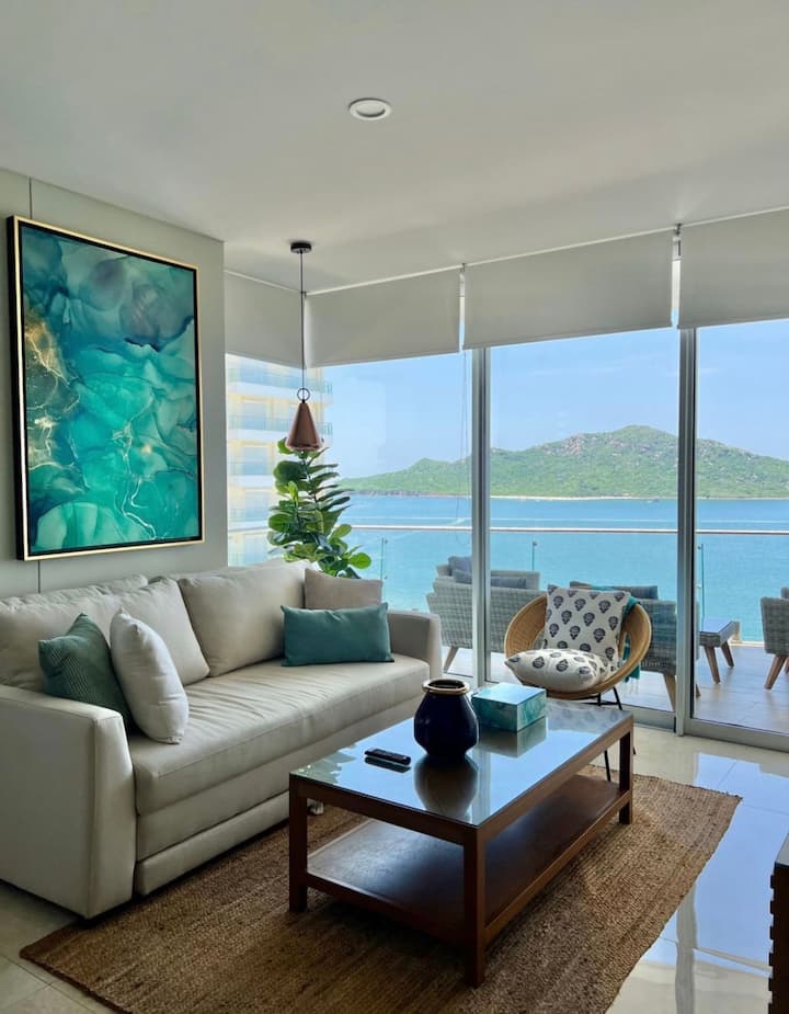 Depto. De Lujo Con Vista Al Mar -Zona Dorada- - Mazatlán