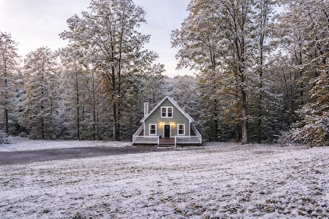 8-Acre Retreat with Waterfalls and Fishing Pond