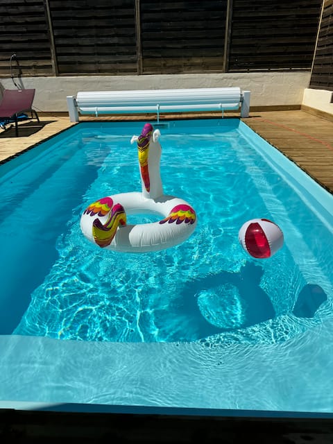 La ferme d'Hareauville – Heated pool