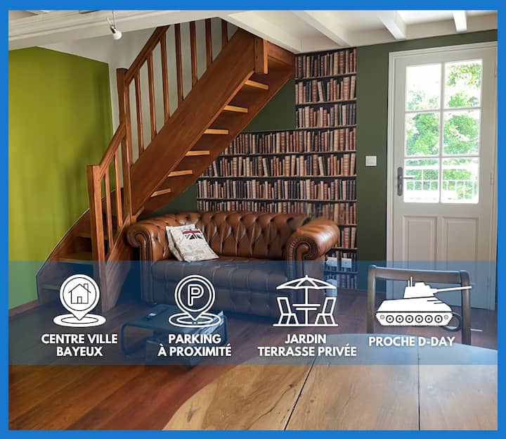 Anglais : Duplex - Terrasse Privée Centre Bayeux - Bayeux