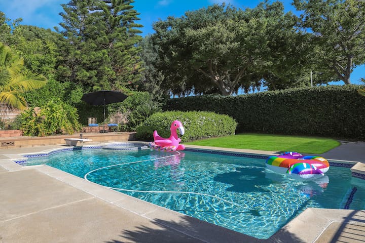 Private Saltwater Pool * Hot Tub *Disney* LA