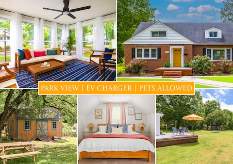 Sunlit Graham Escape | Huge Yard | BBQ