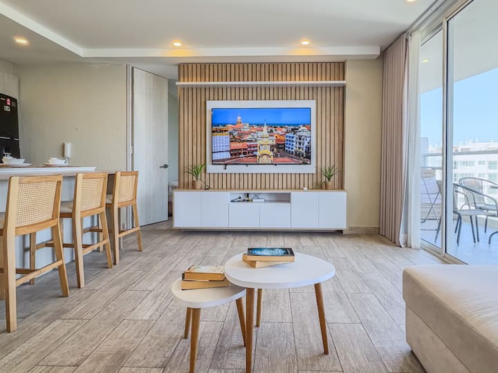 Luxury Condo Private Jacuzzi Pools & Views Dq1402 - Cartagena
