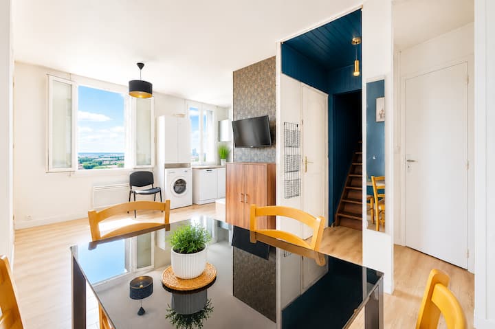 Duplex Vue Ville - 4 Chambres - 75m² - Normandie