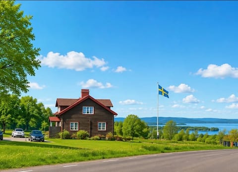 Welcome to Söderås, Rättvik, the gateway to Siljan.