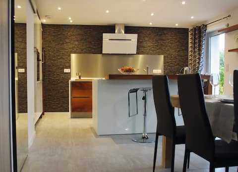 Beautiful 90 m2 apartment with terrace, wallbox