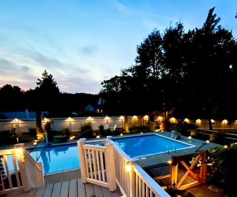 Getaway w/ Pool, Spa Many Activities- Near Beaches