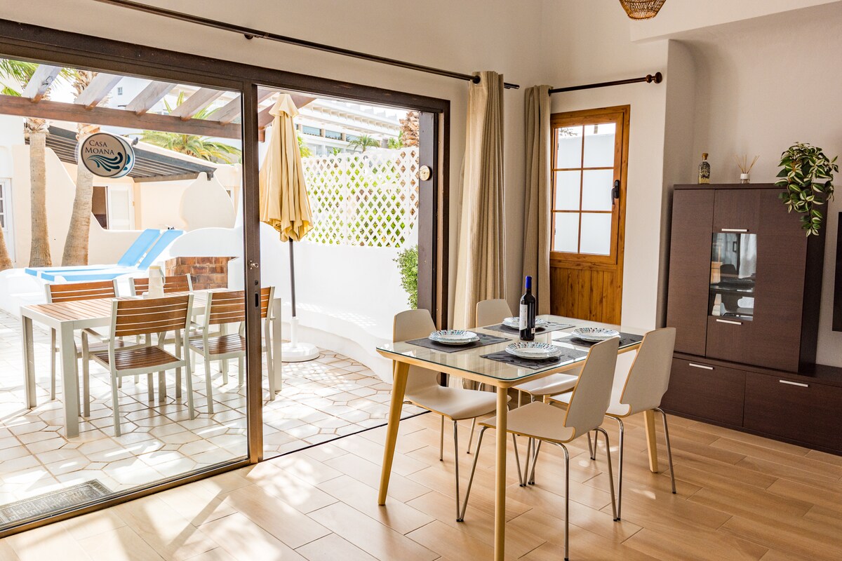 Top Airbnb: Lovely and charming villa VT with big terrace en Pájara