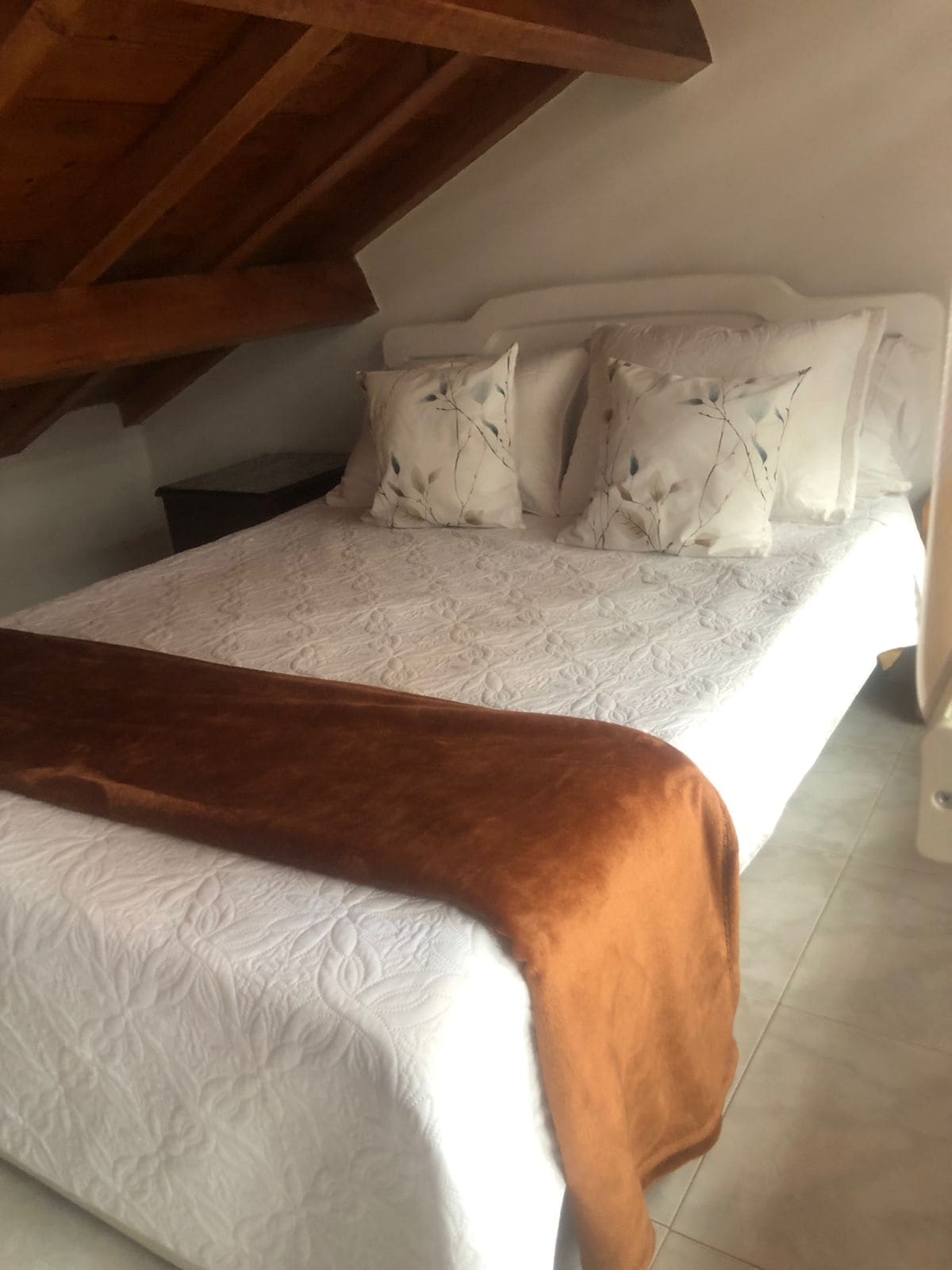 Chambre double en mezzanine