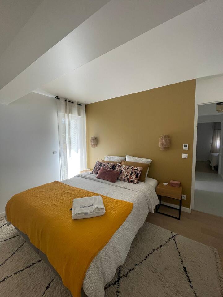Suite parentale : lit queen size