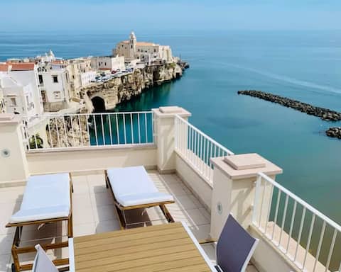 Panoramic view of La Chianca Amara