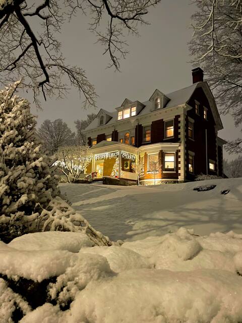 Mansion on the hill.