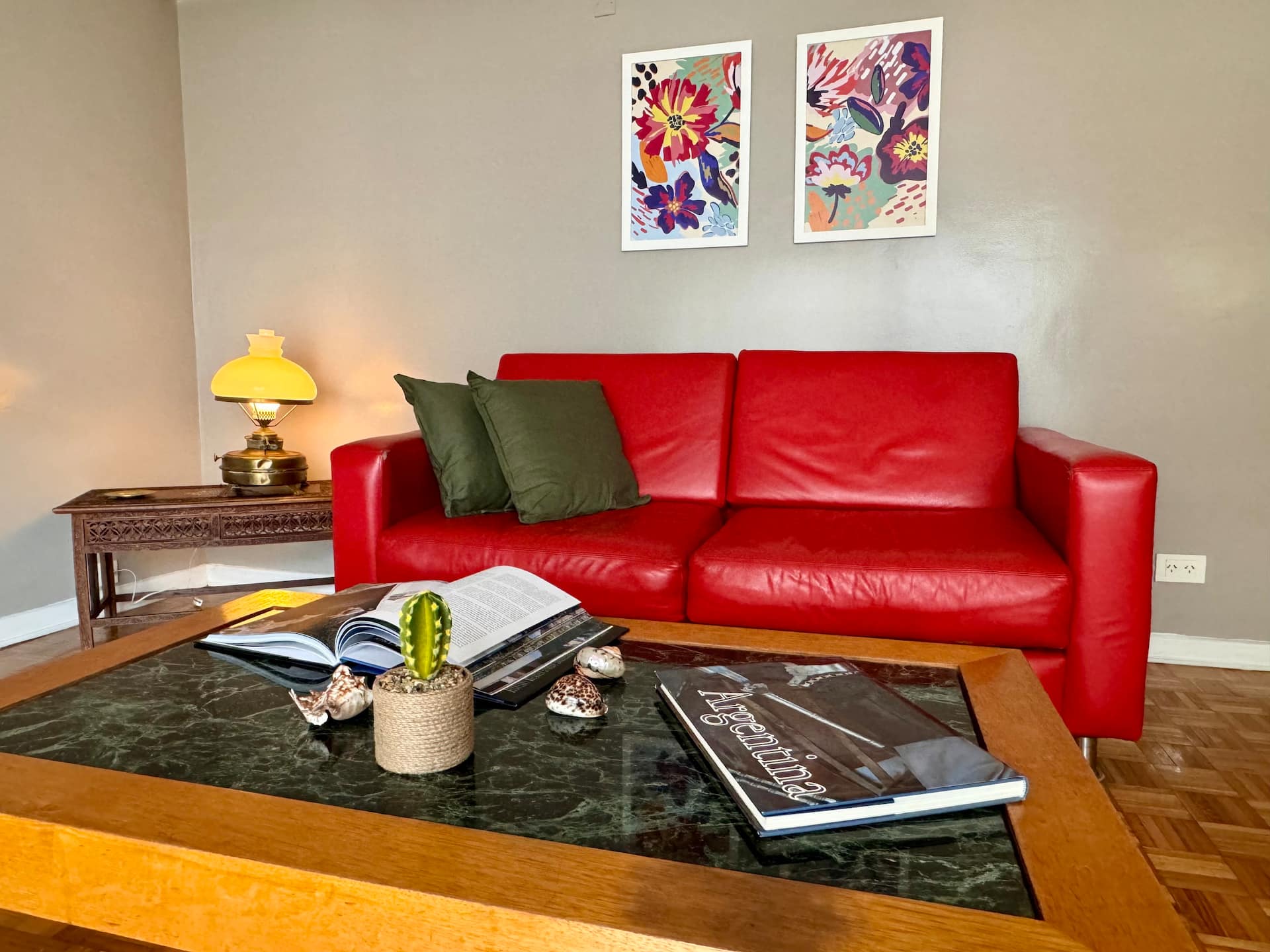 Departamento de 3 ambientes con balcón en Palermo