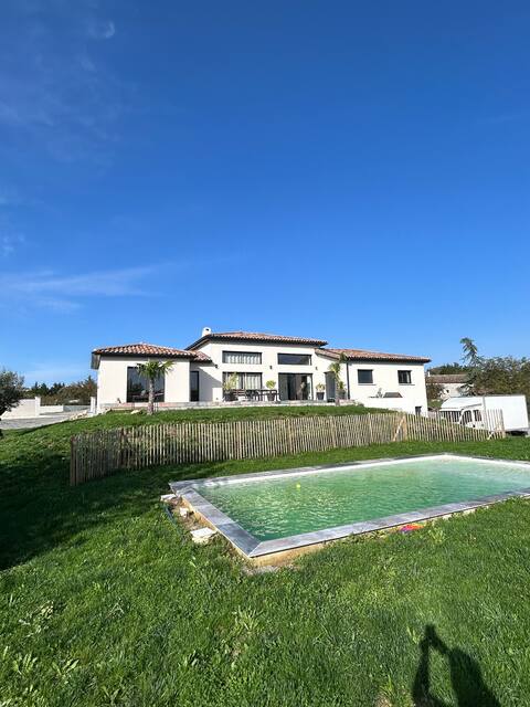Villa with pool in Ardèche