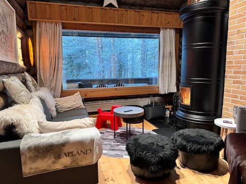 Successful Airbnb property: Traditional Lapland cottage,sauna, Wifi in Lappi