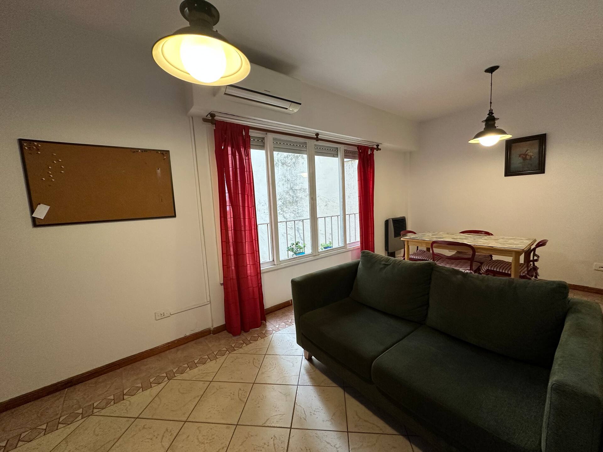 Apartamento de 3 ambientes com 2 quartos em Palermo