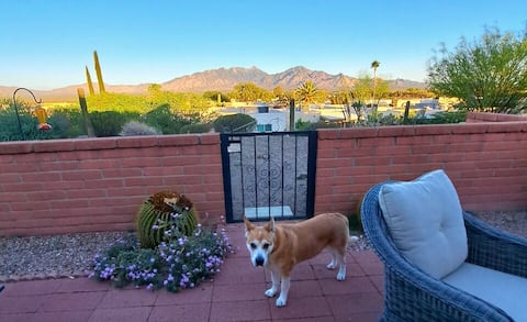 The mountain view is the thing at Vista Flamenco!