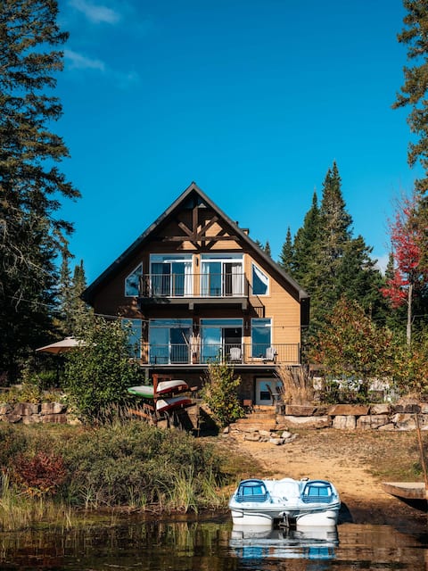 Lakeside Chalet, 4-Season Hot Tub – Nature & Beach