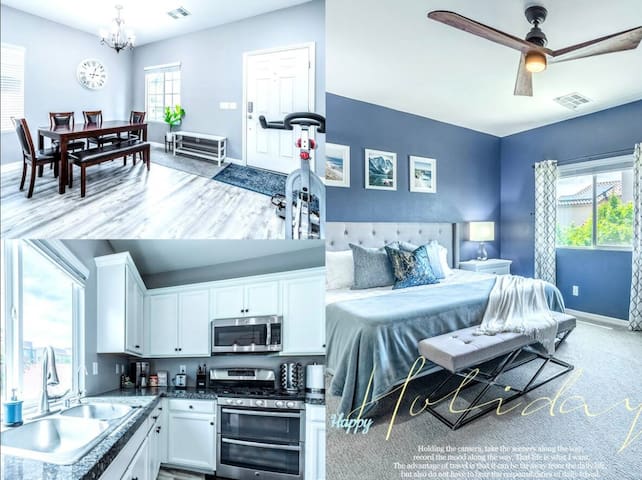 Rooftop Deck@10 mins to Strip~3B3B & EV Charger!