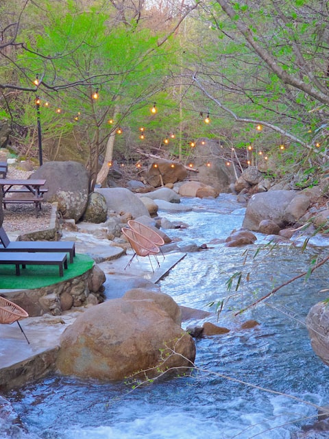 #Sancheong Goksanbang Daonjae #A sanctuary for family trips #Forest vacation #A trip where your body