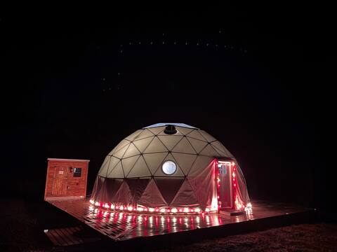 KING Bed nightsky Dome w/Mt. Rainier NP Big Views