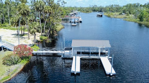 Steinhatchee River house - Boat Dock