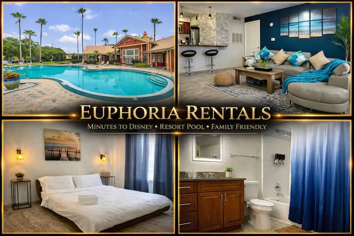 Euphoria Family 2br Suite | Resort Pool • Disney A - Kissimmee, FL