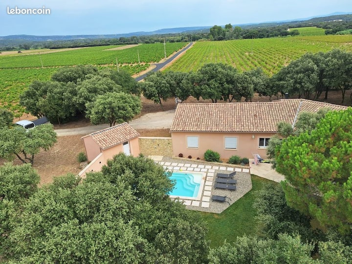 Rochegude - Villa Des Vignes - Piscine - Bollène